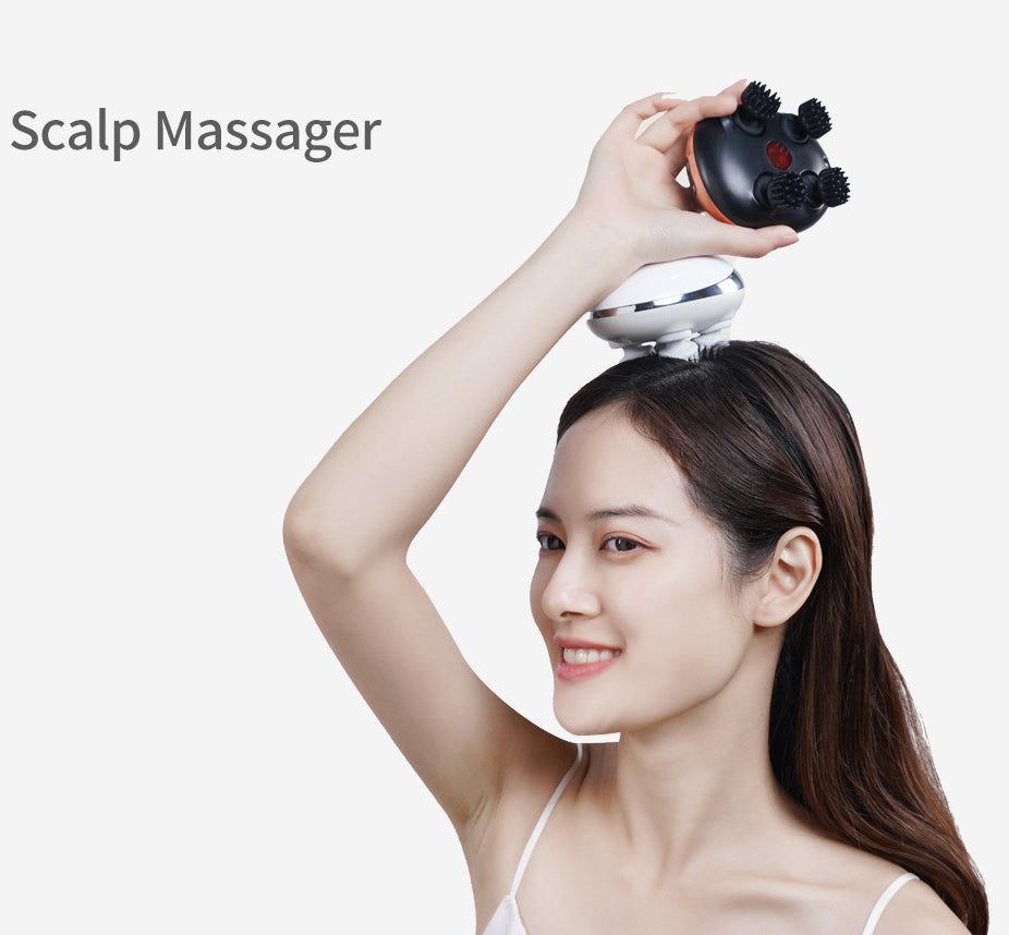 Nieuwe Oplaadbare Hoofdmassager – Multifunctionele Elektrische Scalp Massager & Massageklauw.